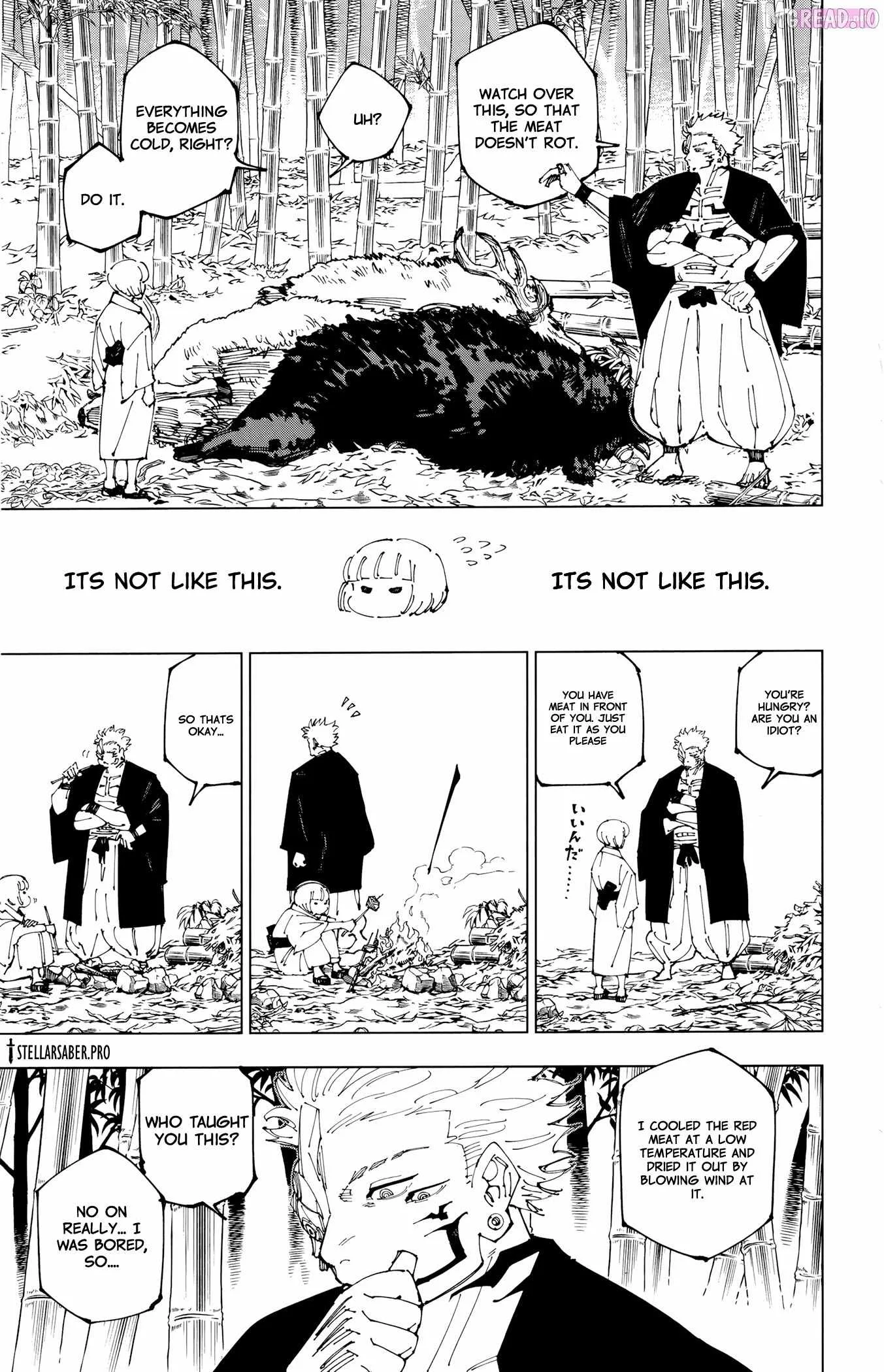 JUJUTSU KAISEN Chapter 272 page 18
