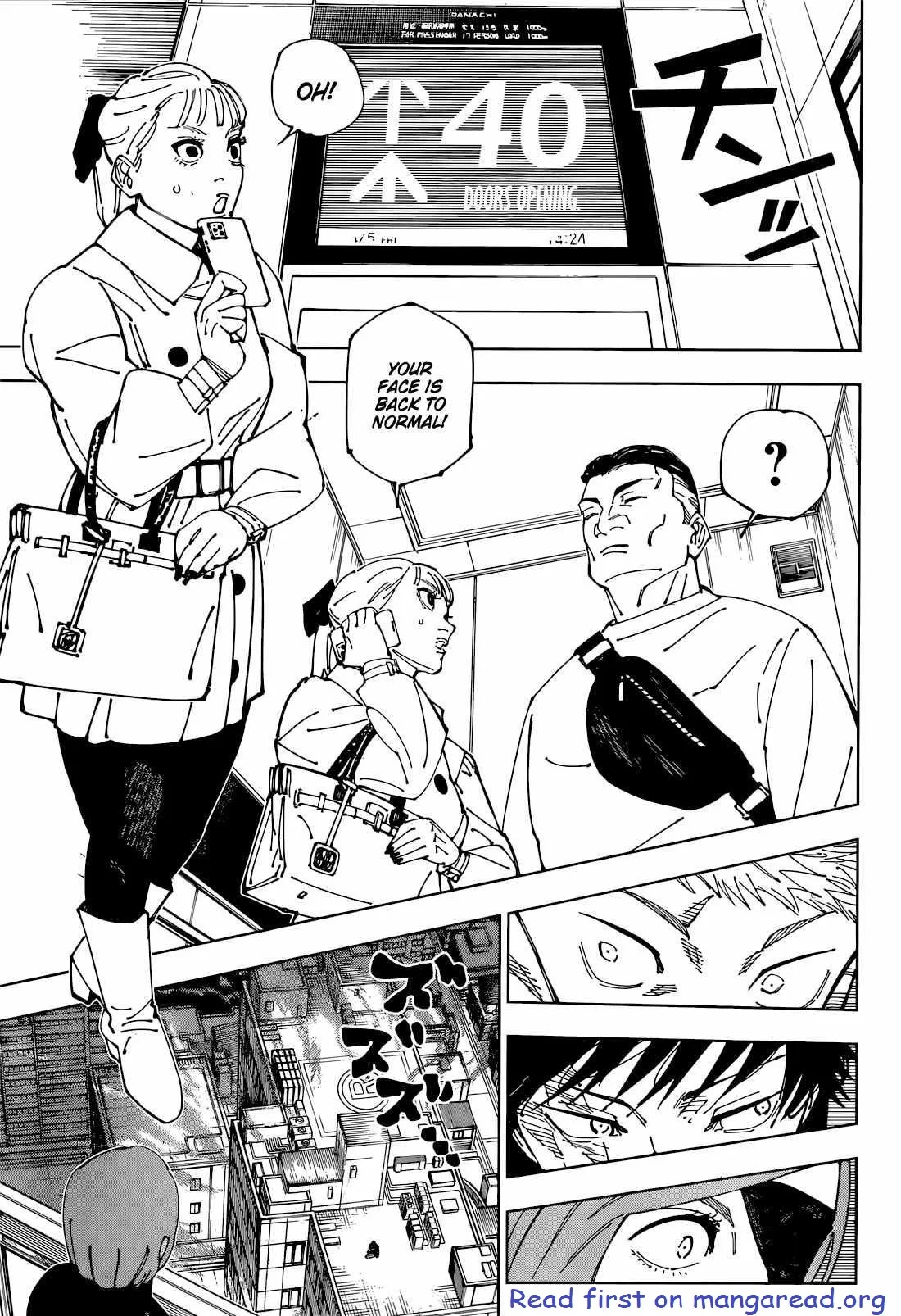 JUJUTSU KAISEN Chapter 271 page 7