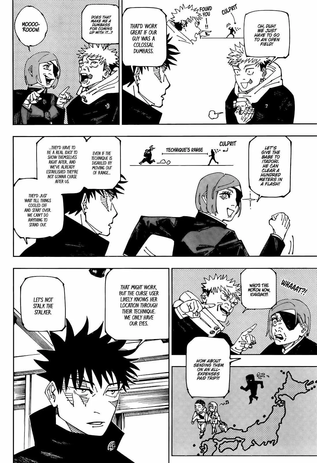 JUJUTSU KAISEN Chapter 271 page 4