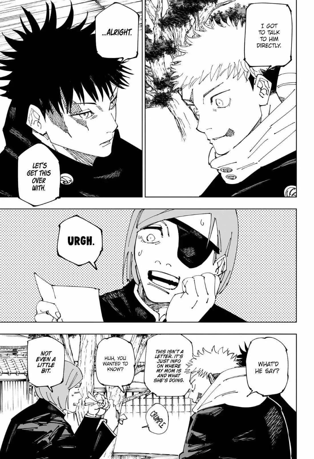 JUJUTSU KAISEN Chapter 268 page 15