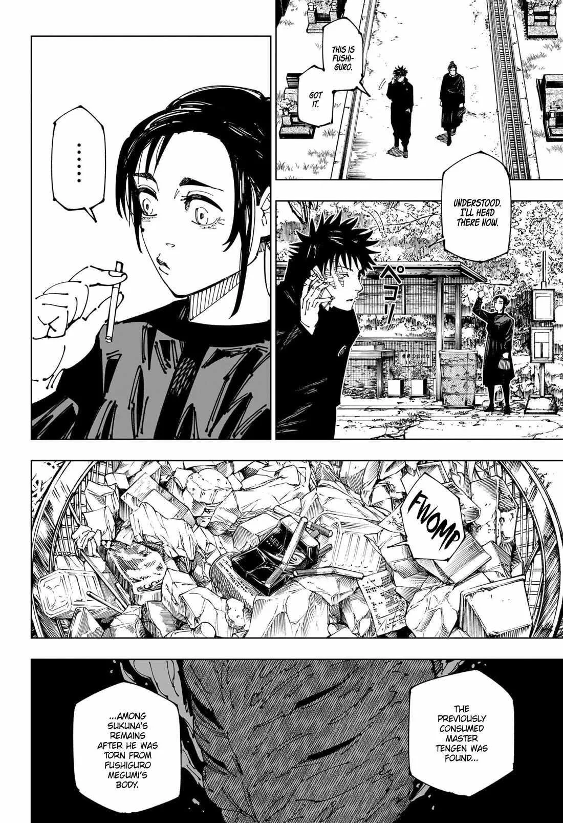 JUJUTSU KAISEN Chapter 270 page 3