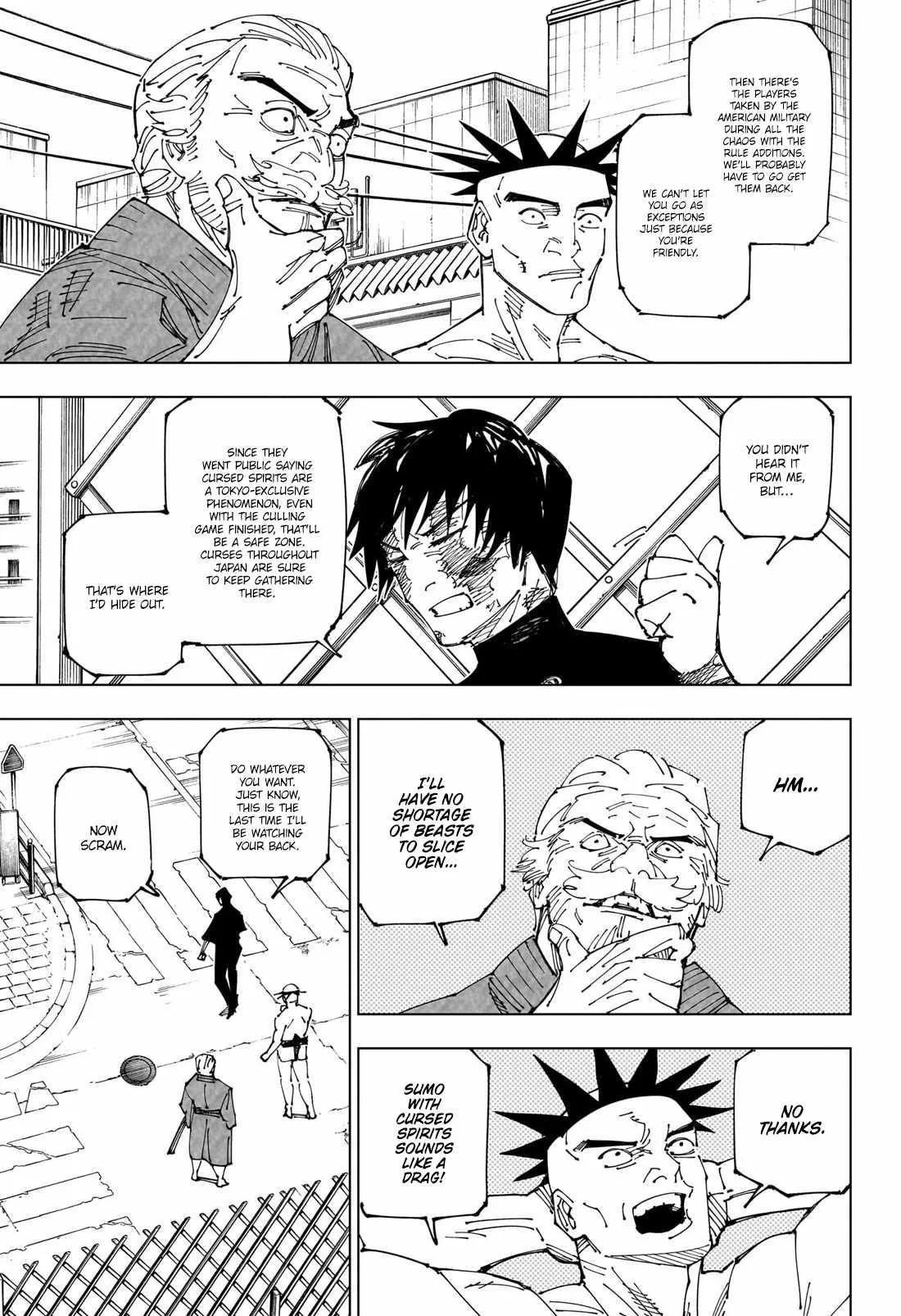 JUJUTSU KAISEN Chapter 270 page 6
