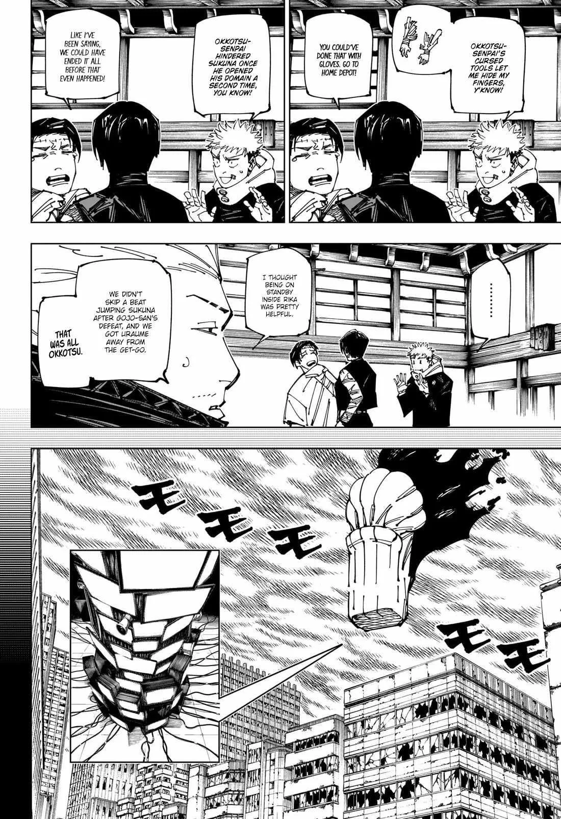 JUJUTSU KAISEN Chapter 269 page 9