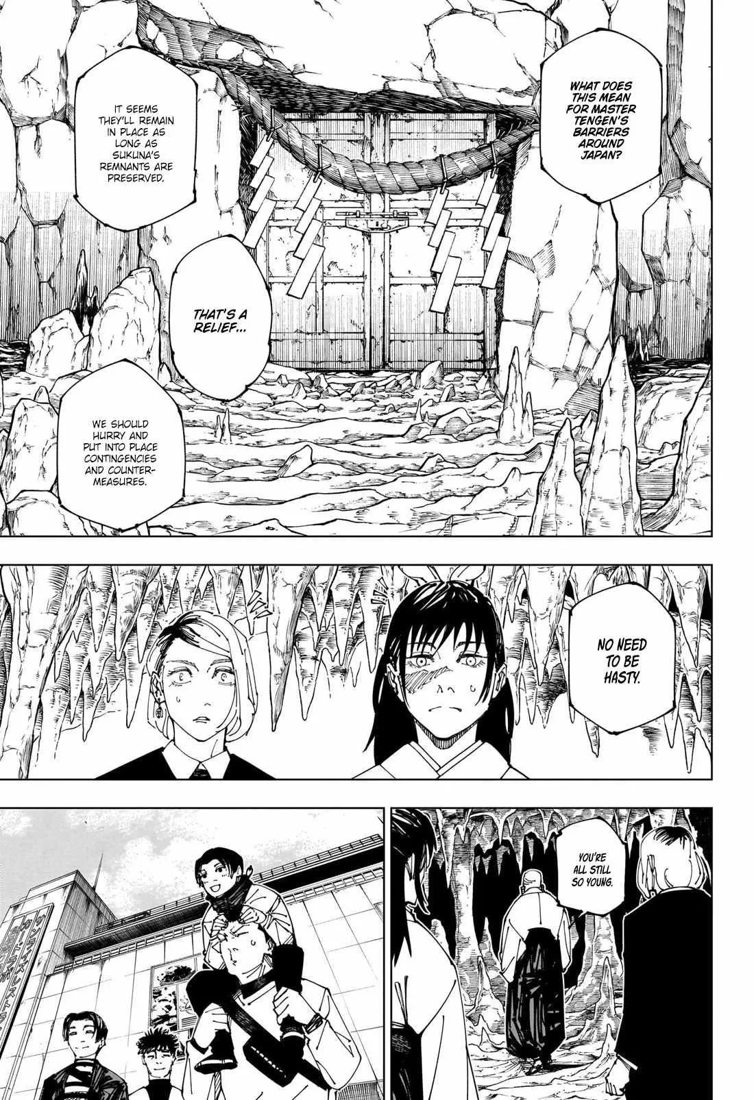 JUJUTSU KAISEN Chapter 270 page 4