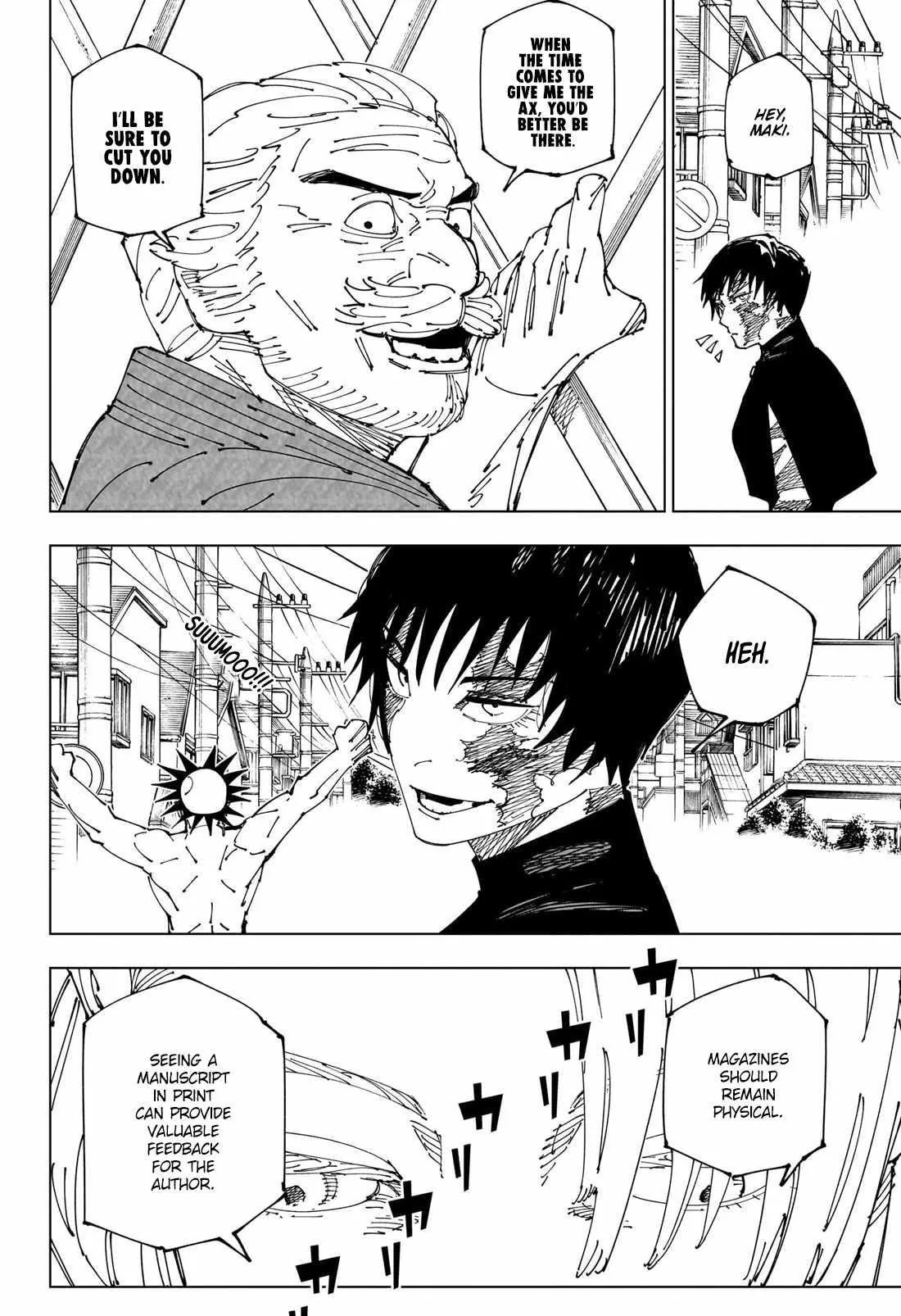 JUJUTSU KAISEN Chapter 270 page 7