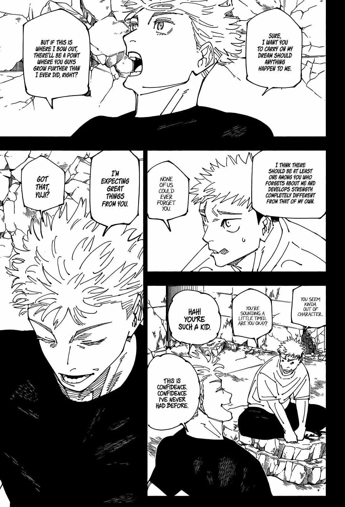 JUJUTSU KAISEN Chapter 271 page 15