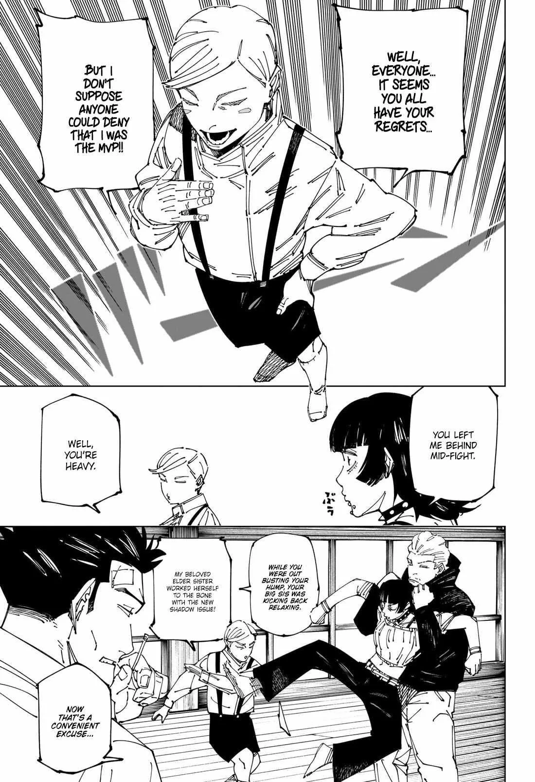 JUJUTSU KAISEN Chapter 269 page 12