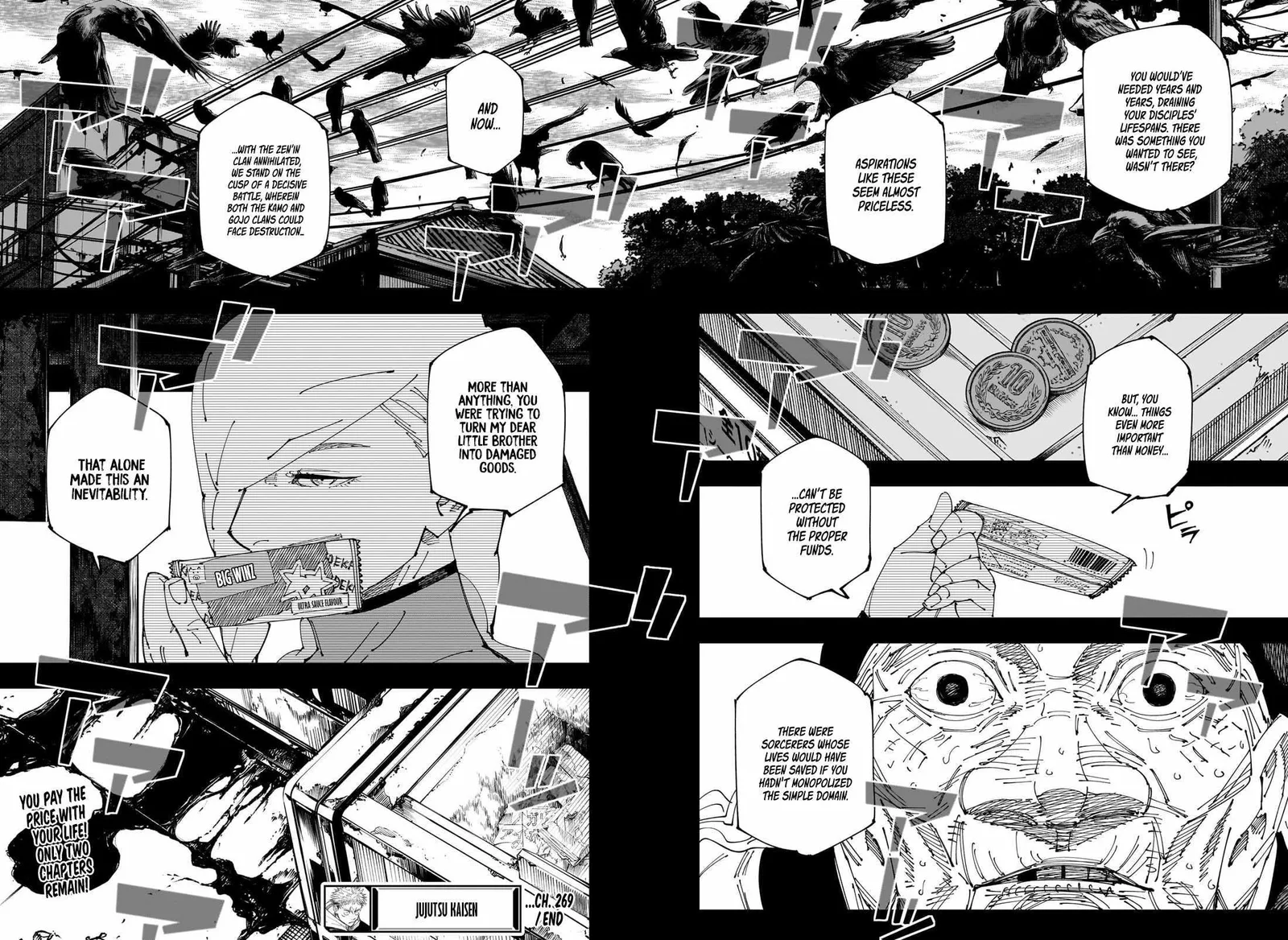 JUJUTSU KAISEN Chapter 269 page 19