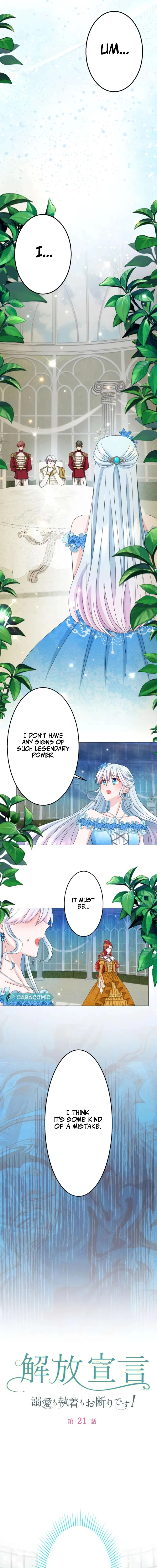 Kaihou Sengen – Dekiai mo Shuuchaku mo Okotowari desu! Chapter 21 page 5