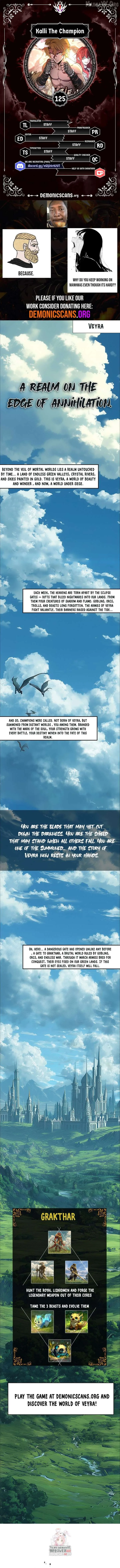 Kalli the Champion Chapter 125 page 2