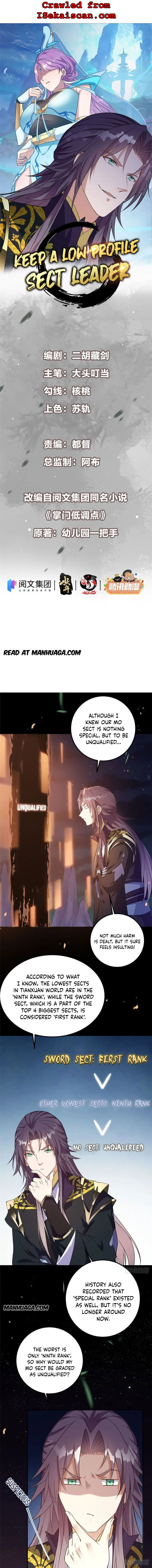 Keep A Low Profile, Sect Leader Chapter 3 page 4