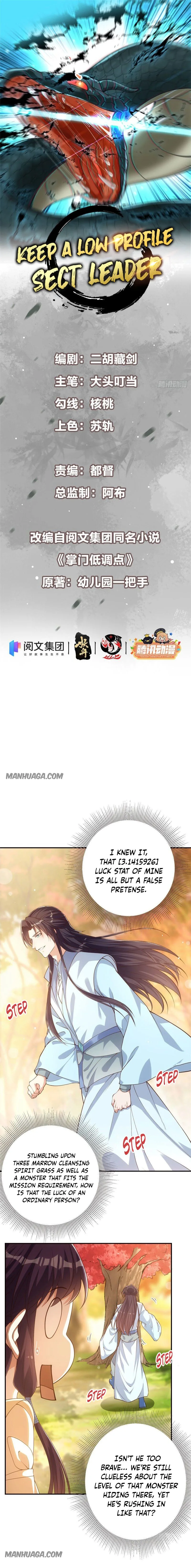 Keep A Low Profile, Sect Leader Chapter 5 page 4