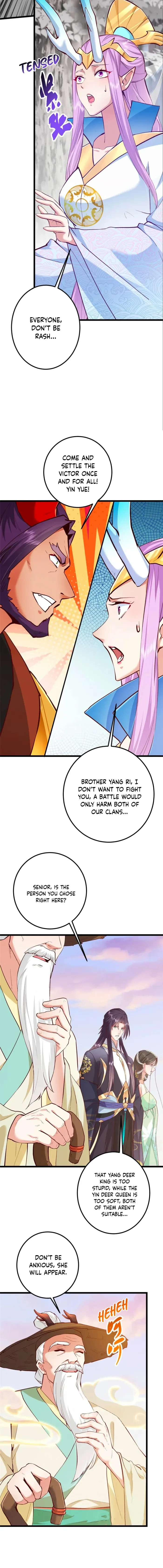 Keep A Low Profile, Sect Leader Chapter 411 page 4