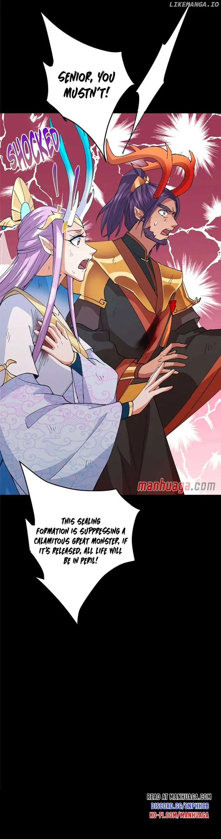 Keep A Low Profile, Sect Leader Chapter 412 page 6