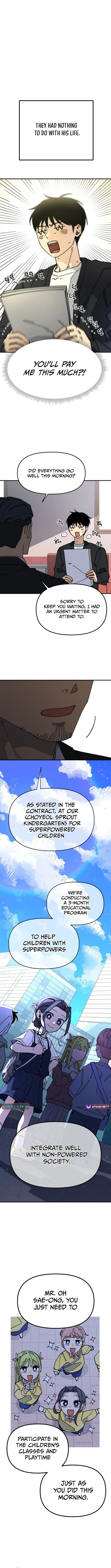 Kindergarten Superpower Diaries Chapter 2 page 3