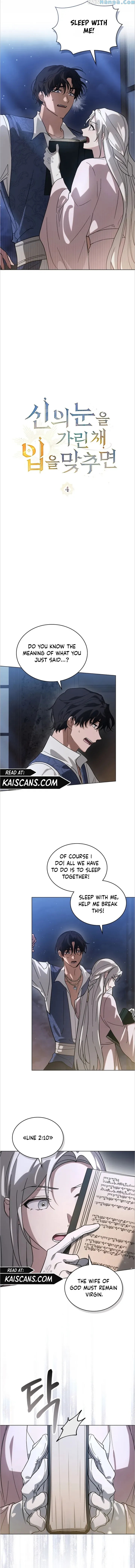 Kissing with God’s Eyes Covered Chapter 4 page 4