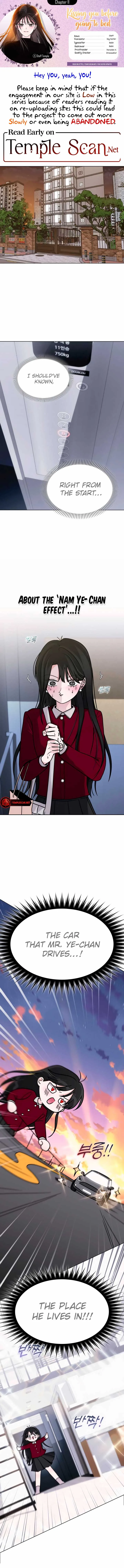 KISSING YOU BEFORE GOING TO BED Chapter 11 page 2