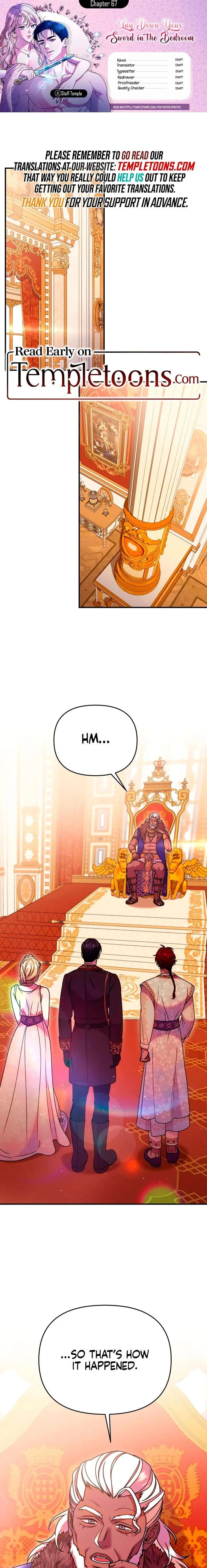 Lay Down Your Sword in the Bedroom Chapter 67 page 1