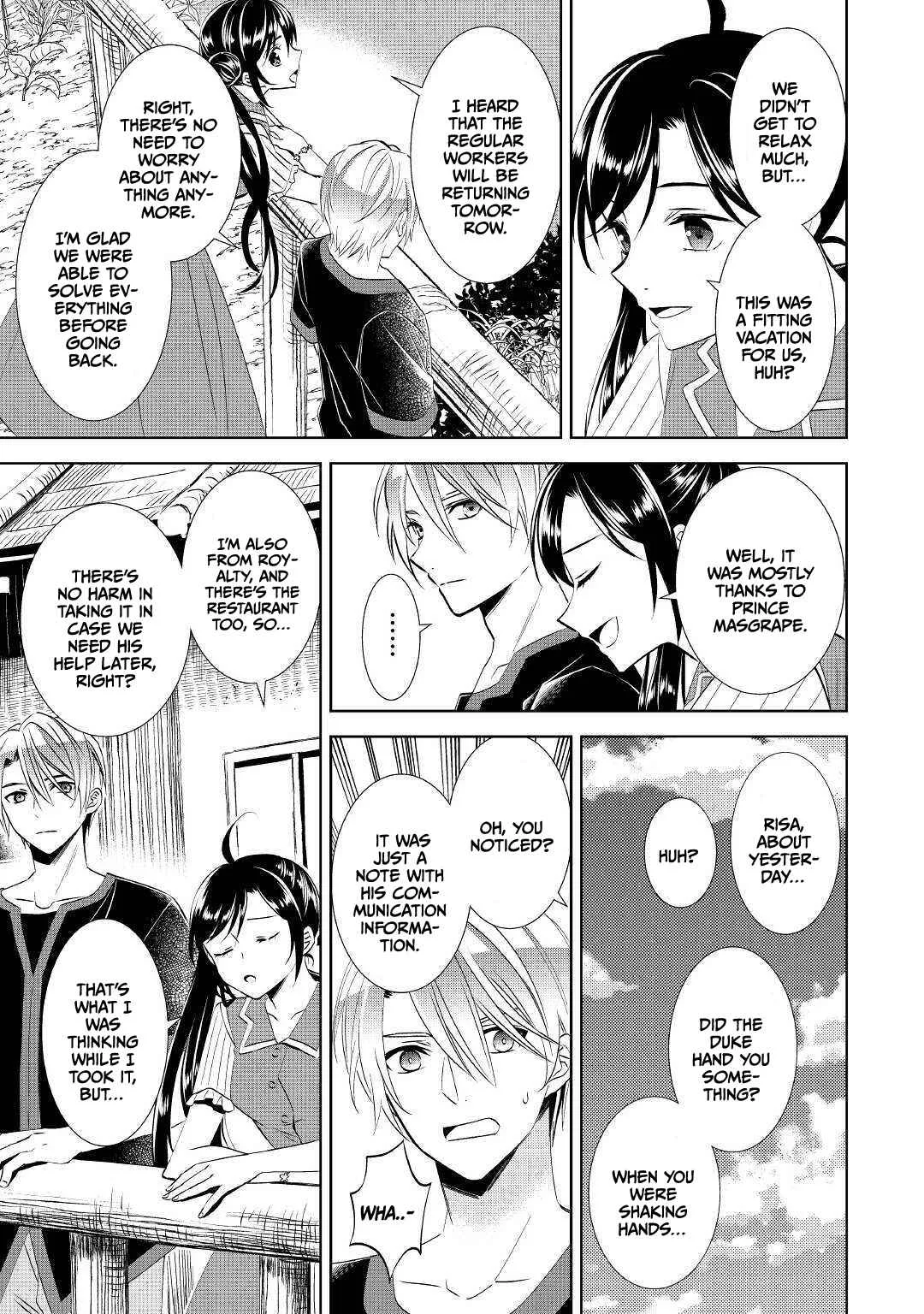 I Opened a Café in Another World Chapter 61 page 27