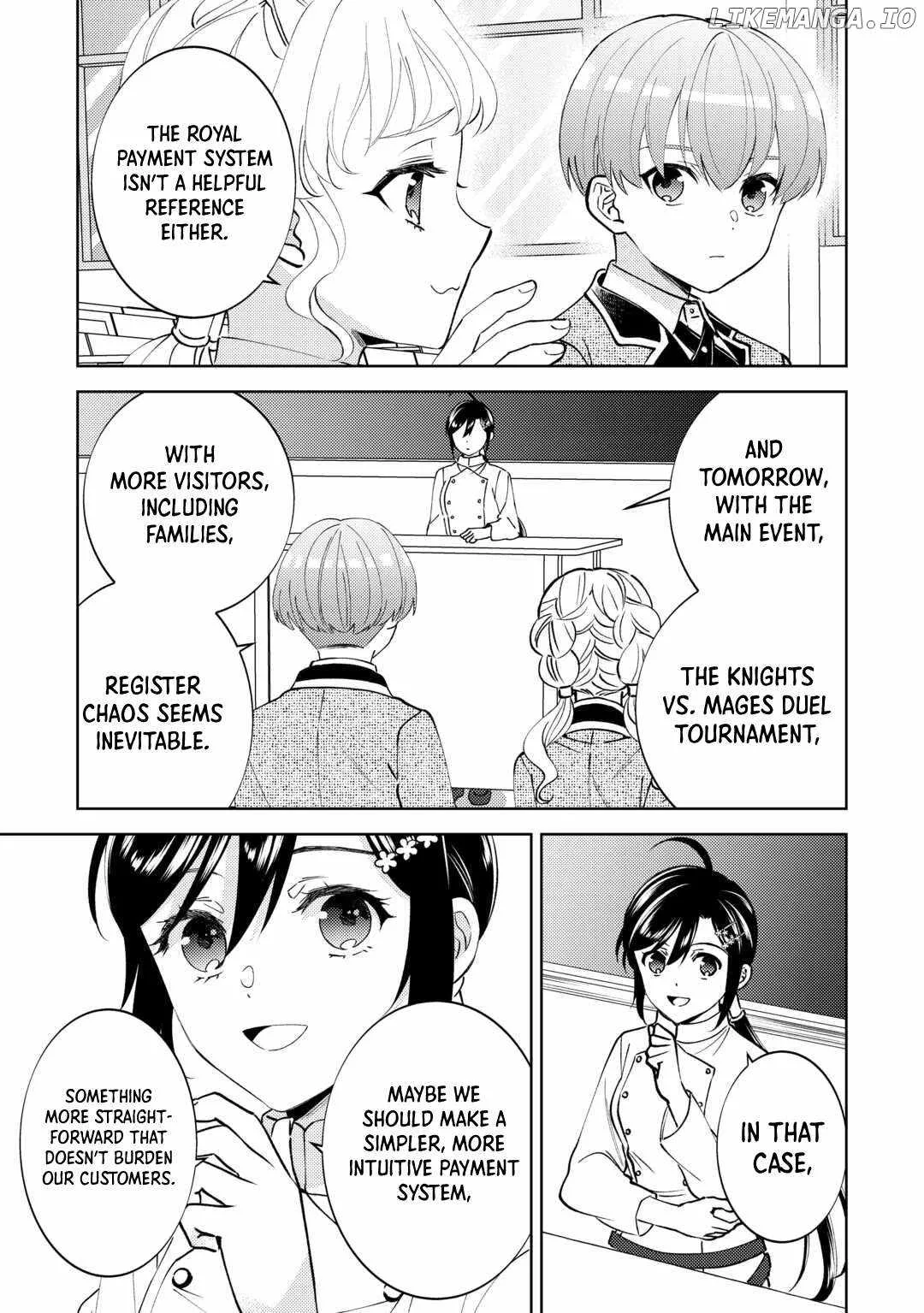 I Opened a Café in Another World Chapter 100 page 21