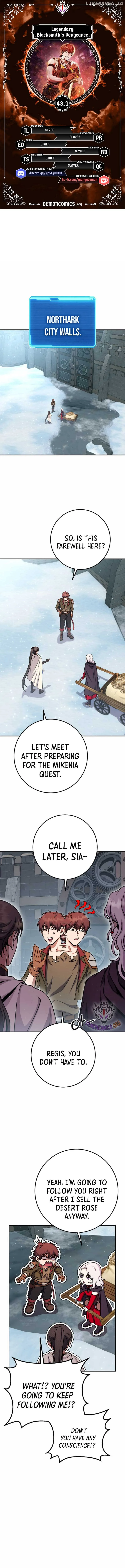 Legendary Blacksmith’s Vengeance Chapter 43.1 page 2