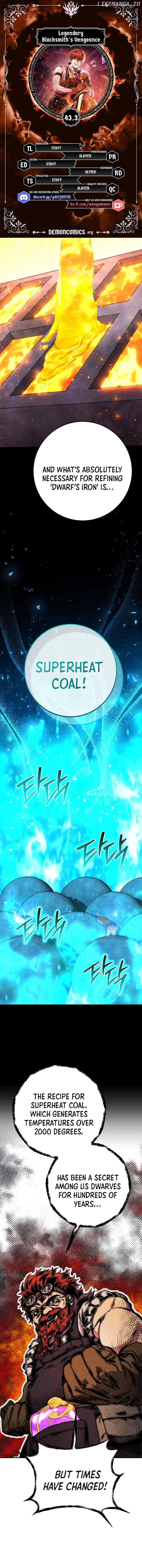 Legendary Blacksmith’s Vengeance Chapter 43.3 page 2