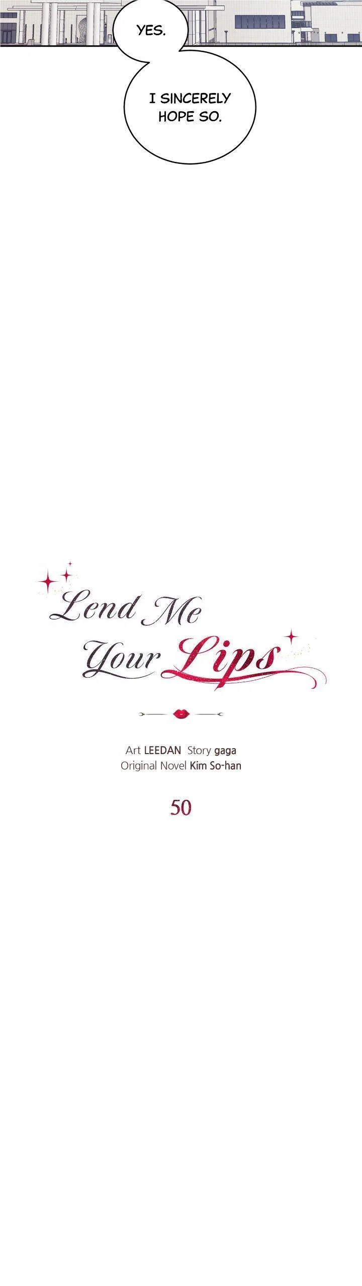 Lend Me Your Lips Chapter 50 page 4