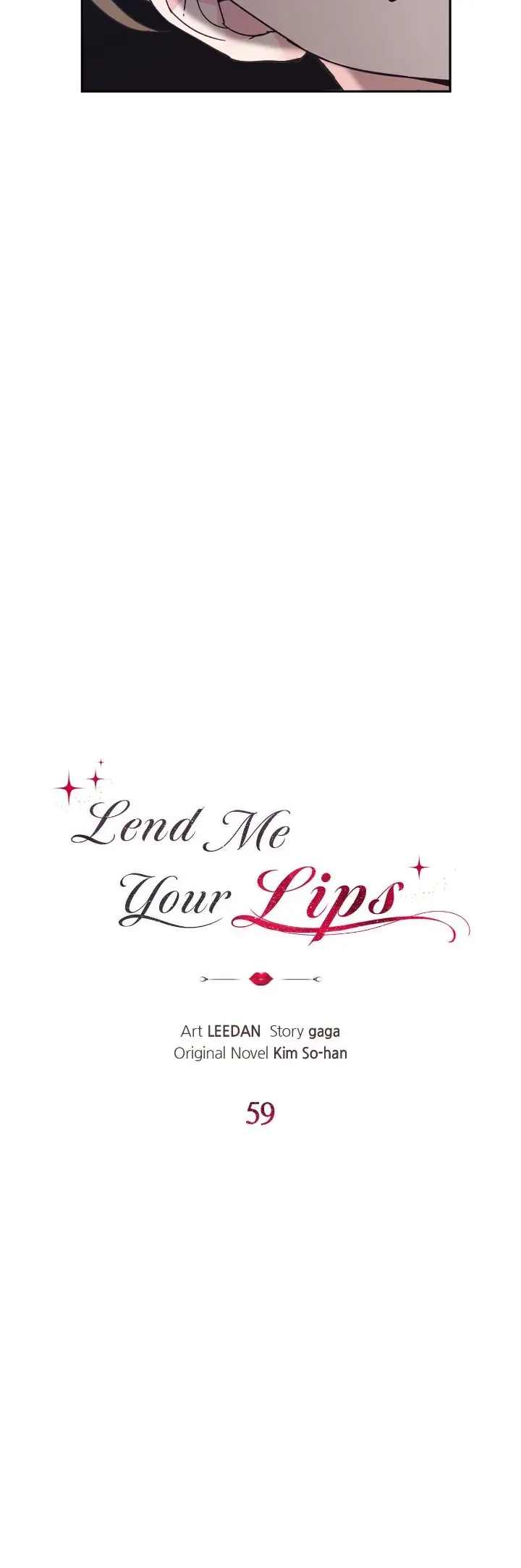 Lend Me Your Lips Chapter 59 page 6