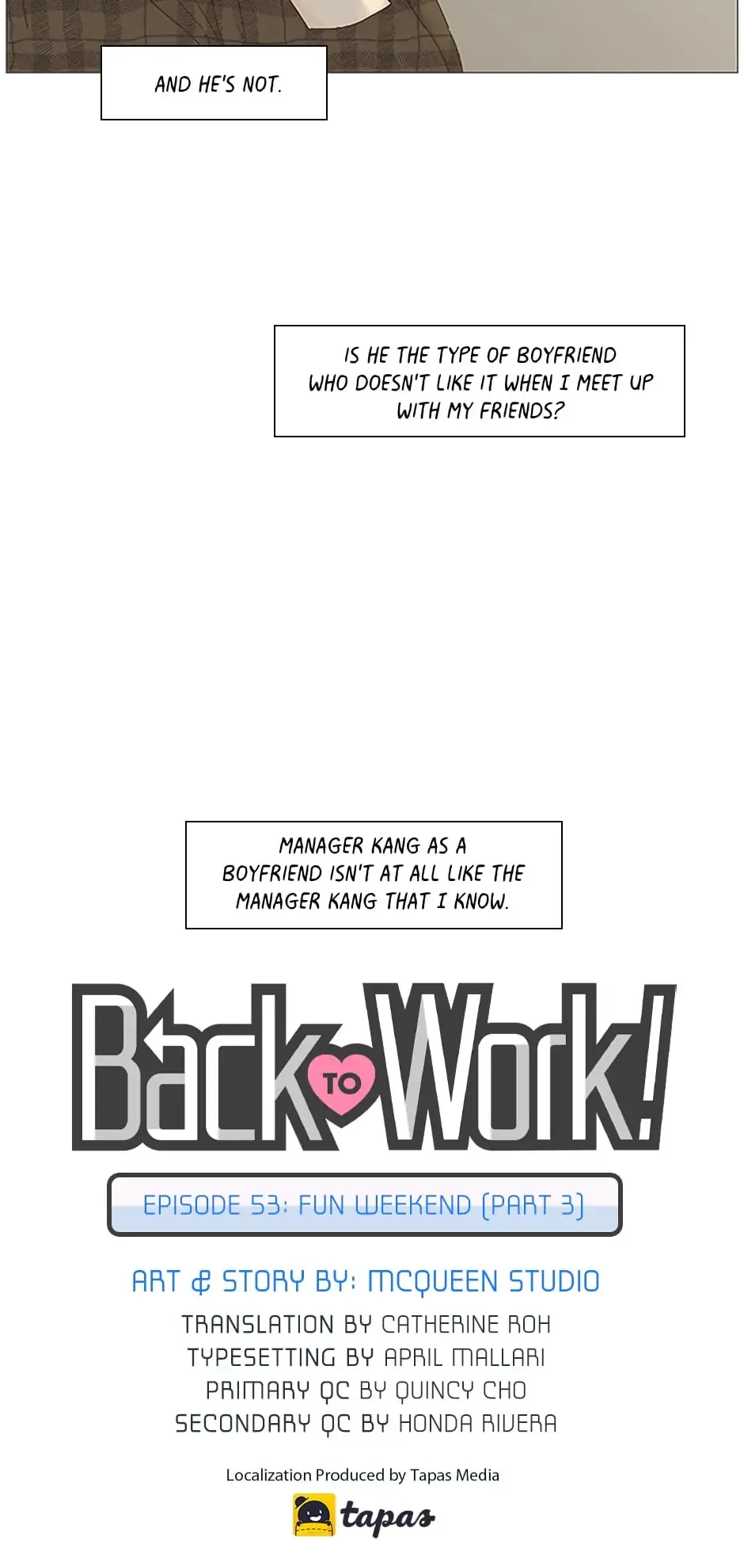 Let’s go to work tommorow! Chapter 53 page 14