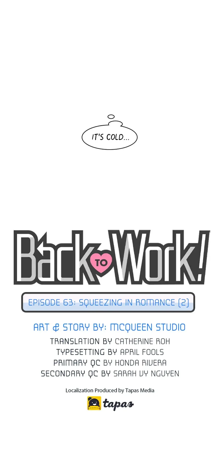 Let’s go to work tommorow! Chapter 63 page 21