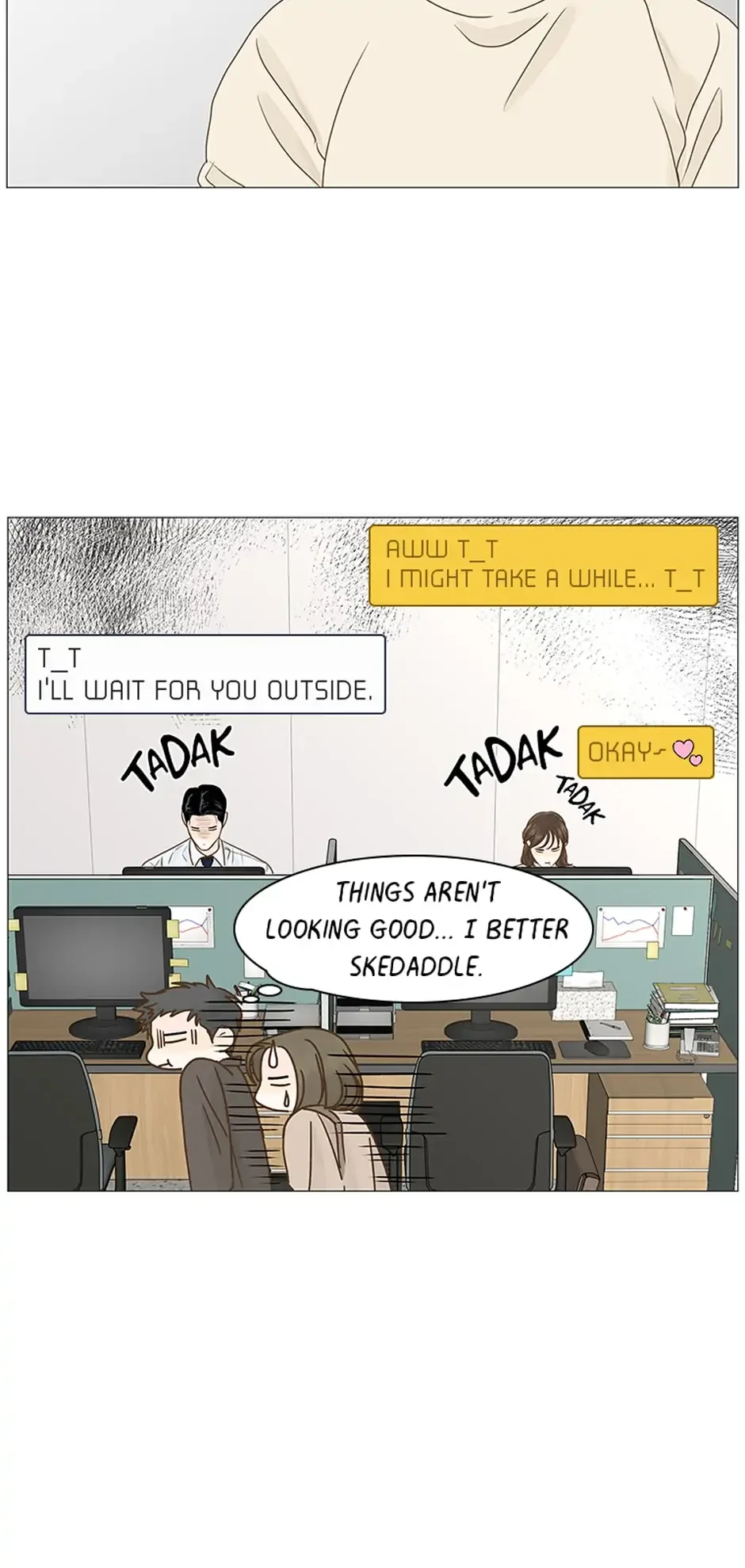 Let’s go to work tommorow! Chapter 63 page 8