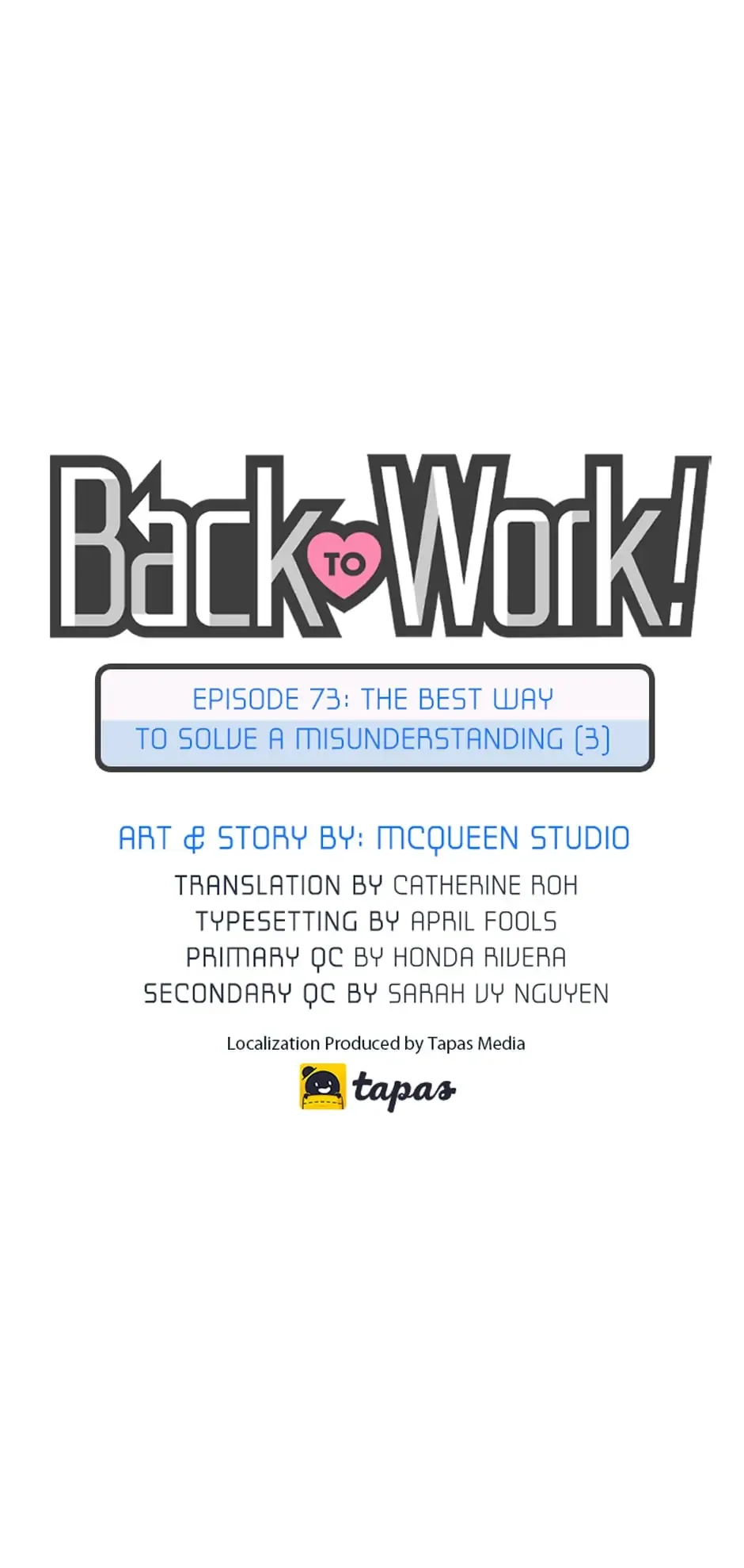 Let’s go to work tommorow! Chapter 73 page 15