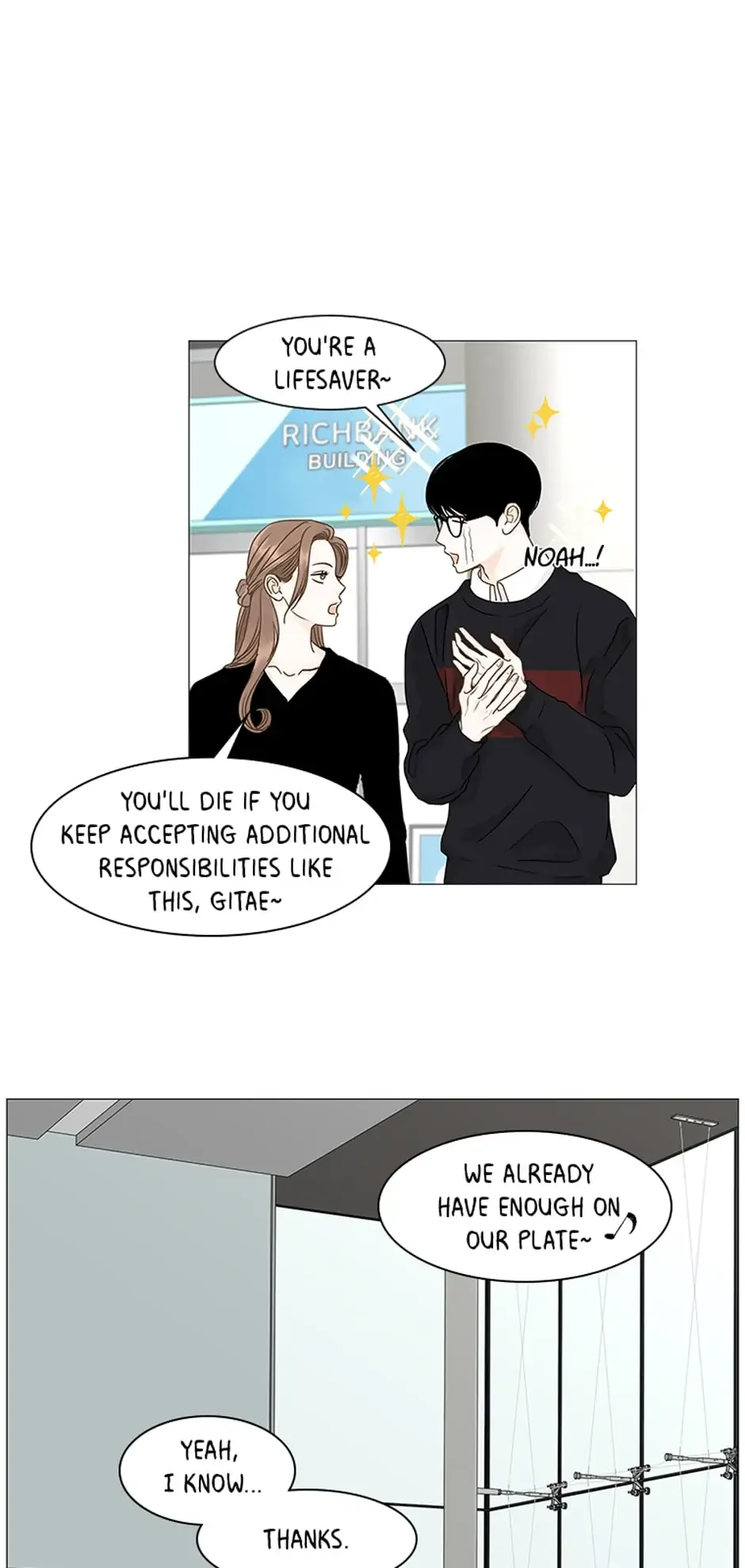 Let’s go to work tommorow! Chapter 74 page 8
