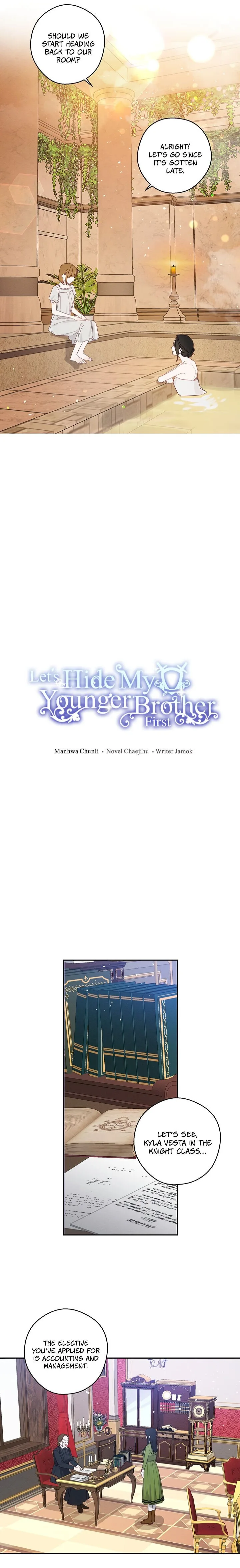 Let’s Hide My Younger Brother First Chapter 10 page 9