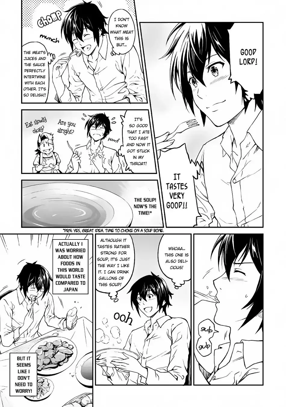 Souzai Saishuka no Isekai Ryokouki Chapter 5 page 6