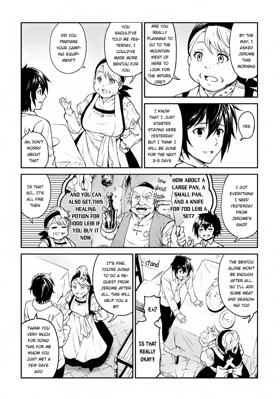 Souzai Saishuka no Isekai Ryokouki Chapter 5 page 8