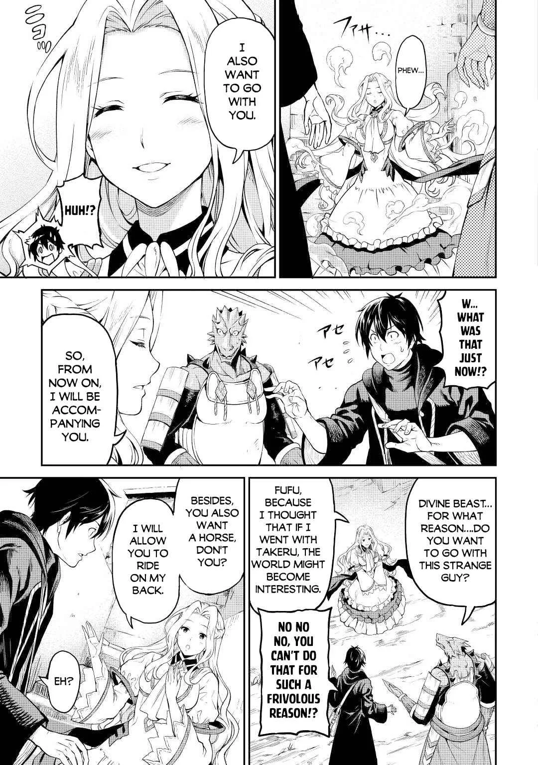 Souzai Saishuka no Isekai Ryokouki Chapter 38 page 29