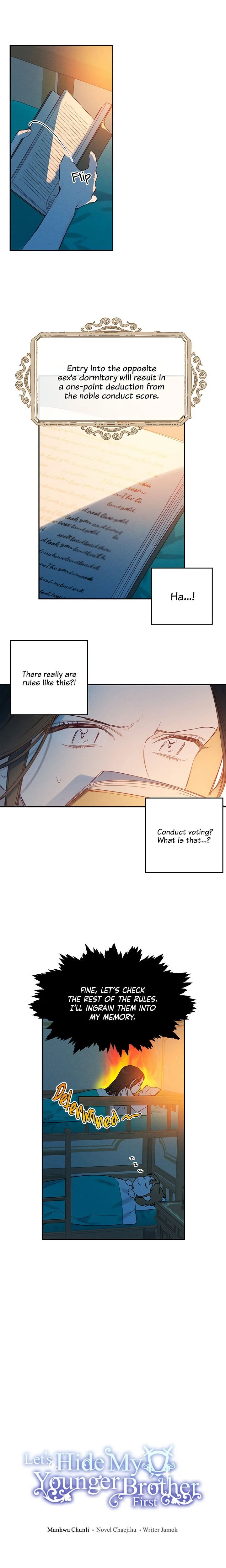 Let’s Hide My Younger Brother First Chapter 15 page 5