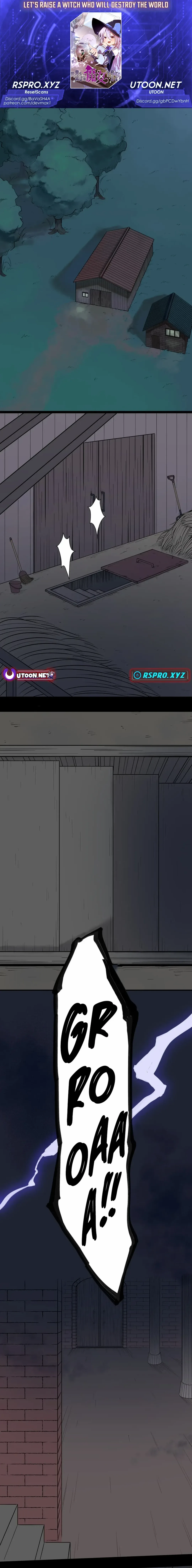 Let’s raise a witch who will destroy the world Chapter 1 page 2