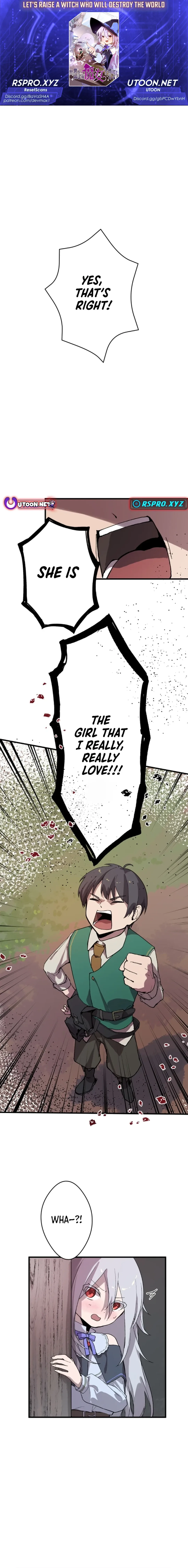 Let’s raise a witch who will destroy the world Chapter 8 page 2