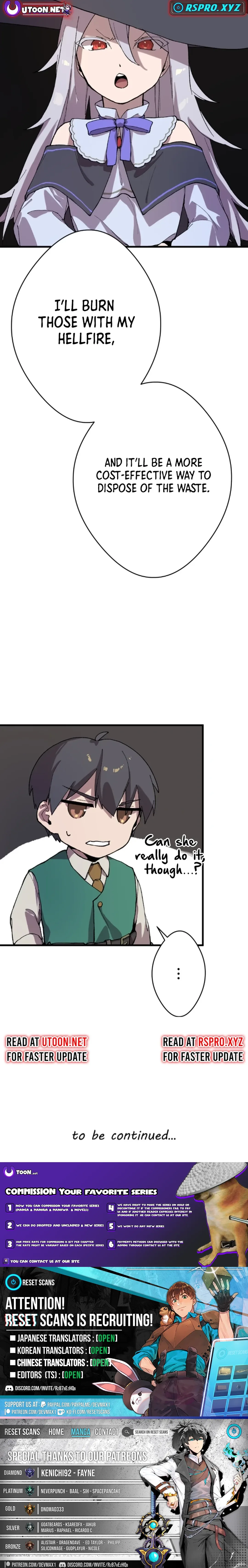 Let’s raise a witch who will destroy the world Chapter 8 page 21