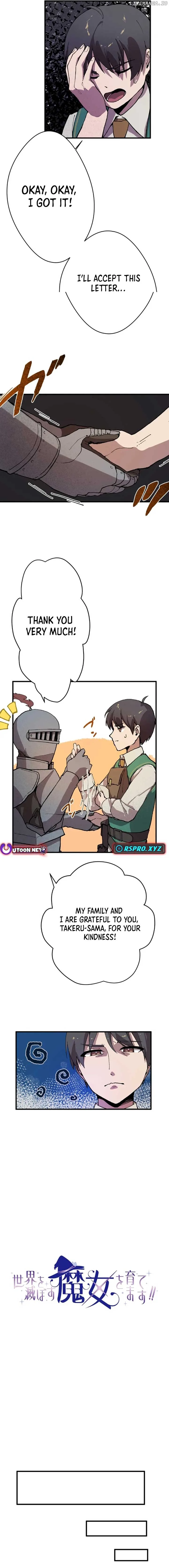 Let’s raise a witch who will destroy the world Chapter 7 page 8