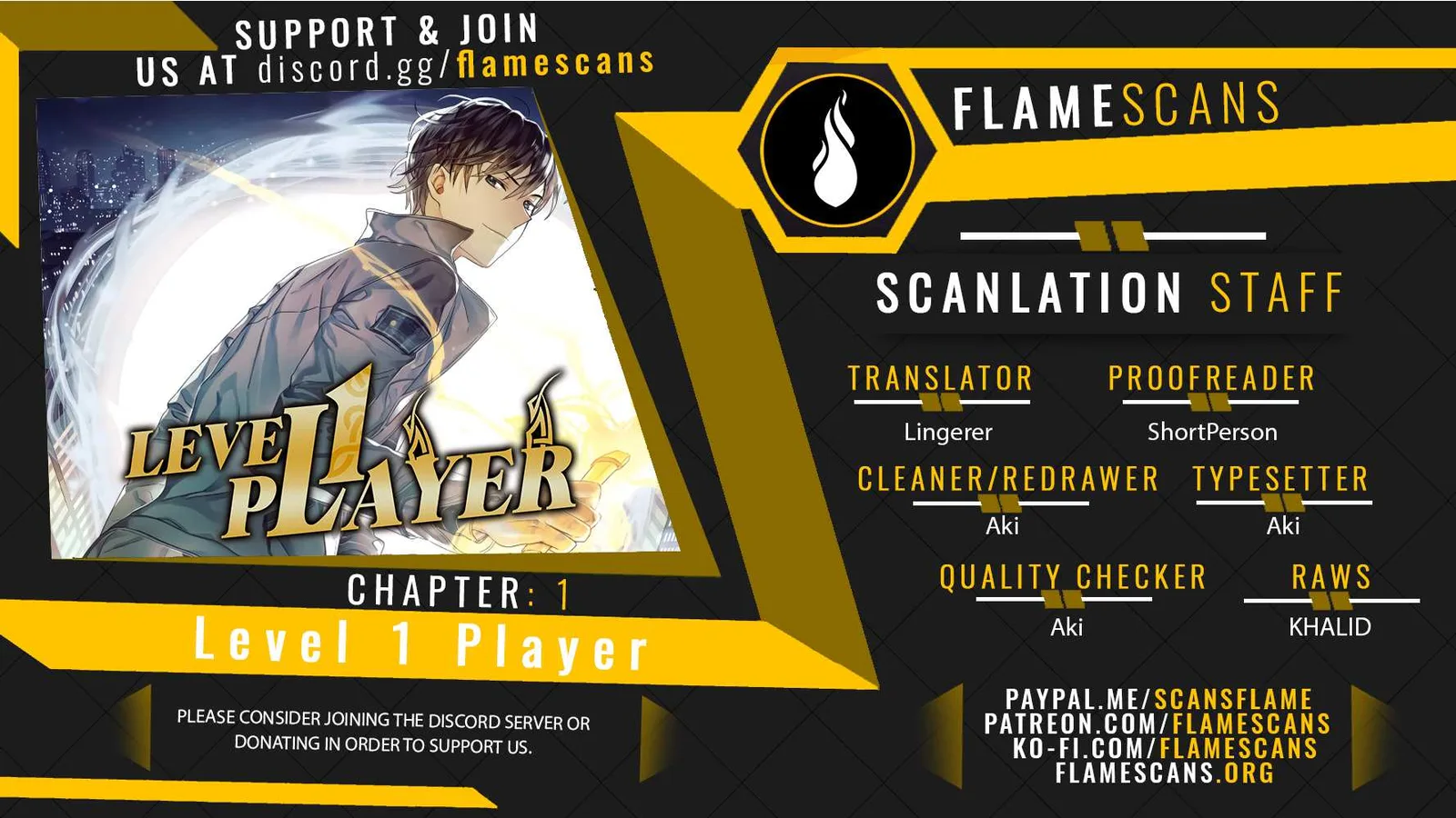 Level 1 Player Chapter 1 page 2