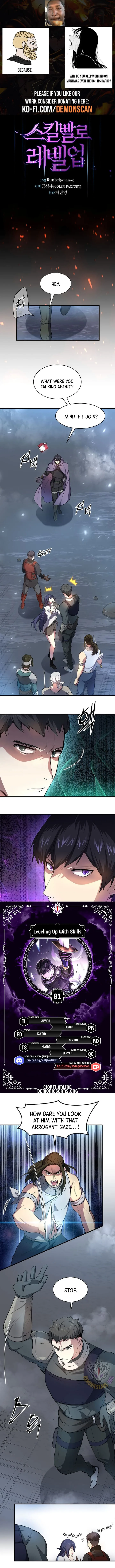 Level Up with Skills Chapter 81 page 2