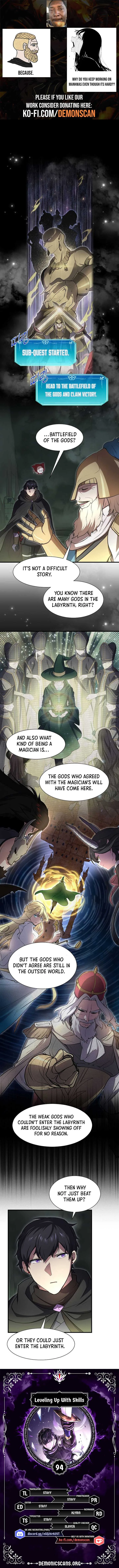 Level Up with Skills Chapter 94 page 2