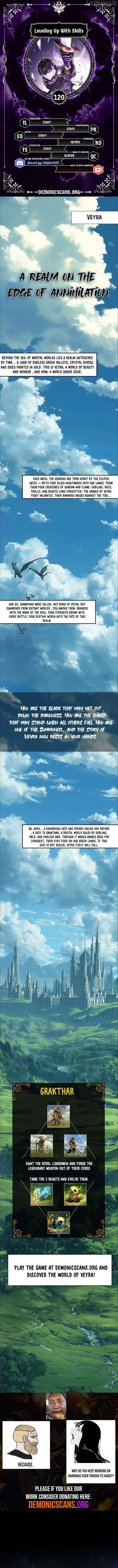 Level Up with Skills Chapter 120 page 2