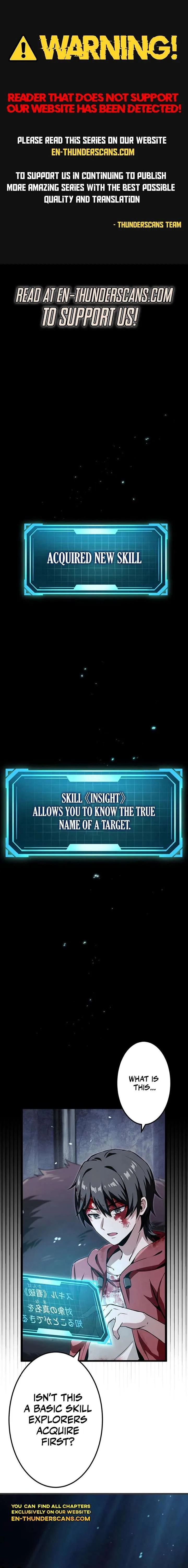 Leveling Up Fast with Divine Measurement Skills Chapter 3 page 1