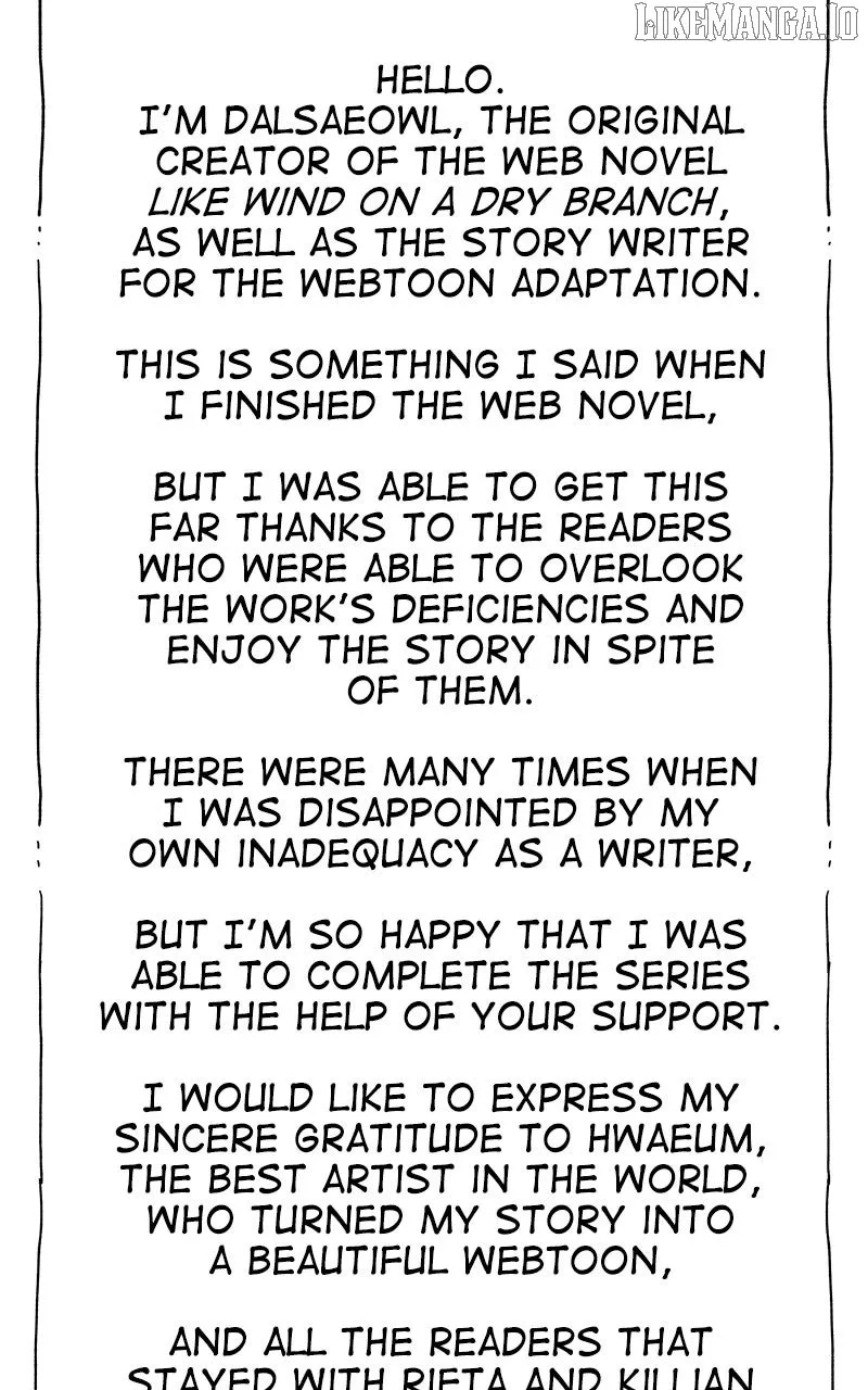 Like A Wind On A Dry Branch Chapter 219.5 page 7