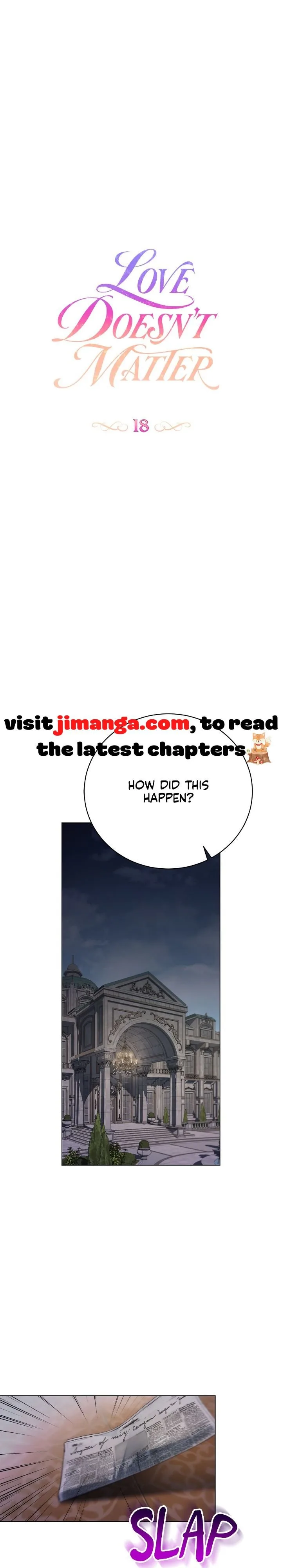 Love Doesn’t Matter Chapter 18 page 2