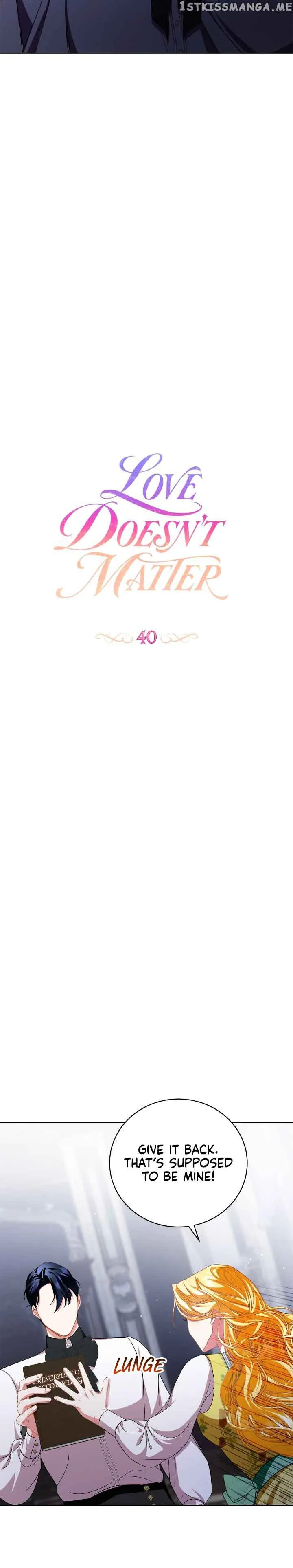 Love Doesn’t Matter Chapter 40 page 3